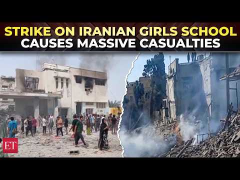 Iran BREAKING: Parents scream outside Minab school as 57+ students killed by US-Israel attack