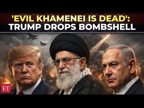 ‘Evil Khamenei is dead, but strikes will continue’: Trump drops major update | US-Israel vs Iran War