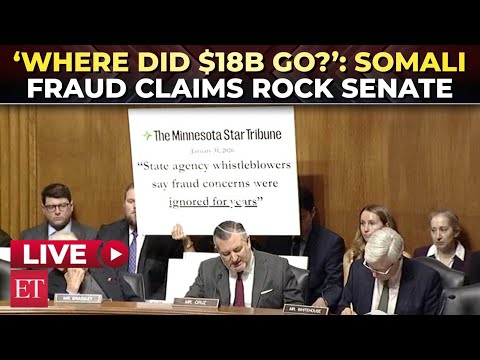 LIVE | ‘More than B lost’: Senate hearing on Minnesota-Somali fraud fires up