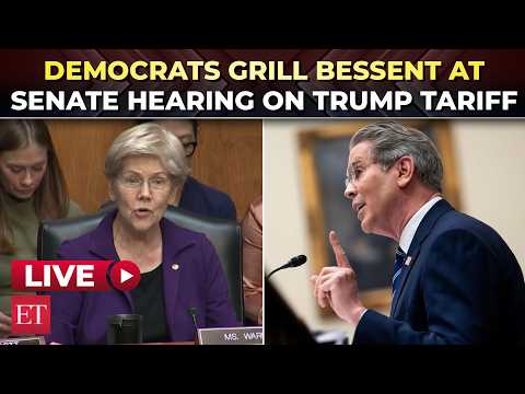 LIVE | ‘You have a lot to answer!’: Scott Bessent faces Democrats’ grilling over Trump tariff saga