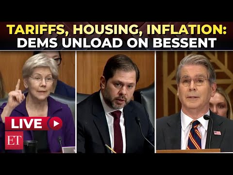 ‘Plundering US tax payers’: Democrats tears into Bessent over TARIFFS, housing, INFLATION in hearing