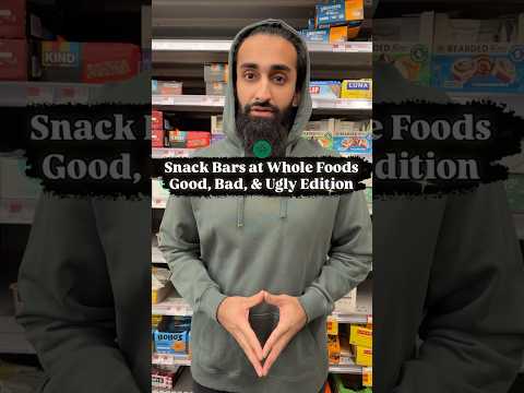 Snack Bars at Whole Foods: Good, Bad & Ugly Edition #snacks #bars
