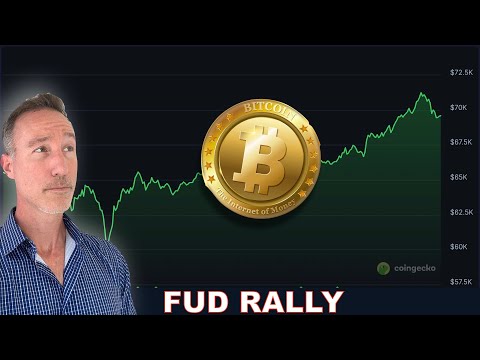 Bitcoin Rallies on FUD.