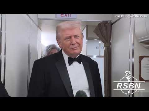 FULL SPEECH: President Trump Speaks with Press on Air Force One En Route to Palm Beach – 01/31/26