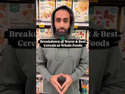 Breakdown of Worst & Best Cereals at Whole Foods #cereal #wholefoods