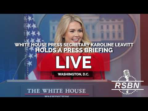 LIVE: White House Press Secretary Karoline Leavitt Holds a Press Briefing – 02/10/26