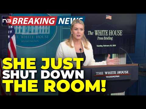 MUST SEE: Reporters Kept Asking About Epstein — Then Leavitt Pulled Out a LIST and ENDED Them All