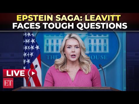 LIVE | Karoline Leavitt briefs media as Epstein Files saga explodes