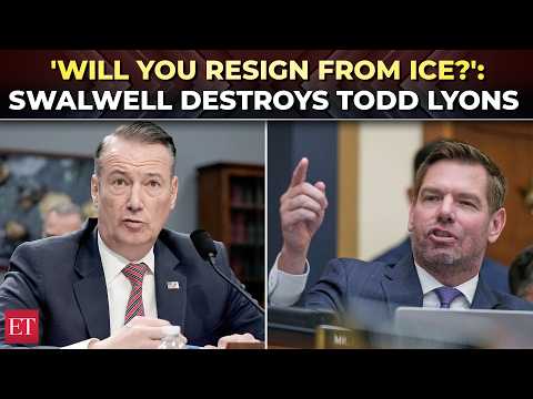 ‘You wanted deportations to be like ‘Amazon Prime’ but with people?’: Swalwell blasts ICE Dir Lyons