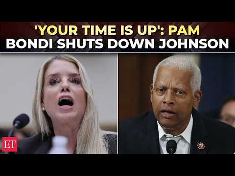 ‘Did you ask Merrick Garland this?’: Pam Bondi clashes with Rep. Johnson over Epstein Files hearing