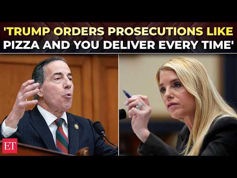‘You’re running massive Epstein coverup’: Raskin grills Bondi over DOJ failures at explosive hearing