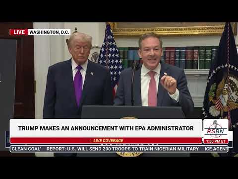 FULL SPEECH: President Trump Announces EPA Deregulations with Lee Zeldin – 02/12/26