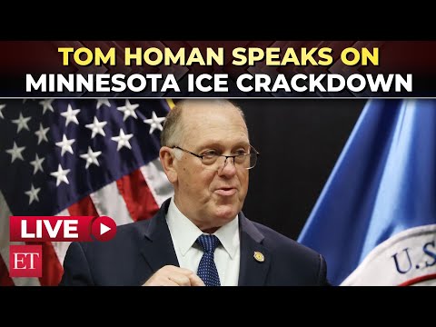 LIVE |  Border czar Tom Homan makes big announcement on ICE op in Minnesota: ‘We want laws changed…’