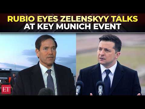 ‘Not 100% certain…’: Rubio says he will have chance to see Ukraine’s Zelenskyy in Munich