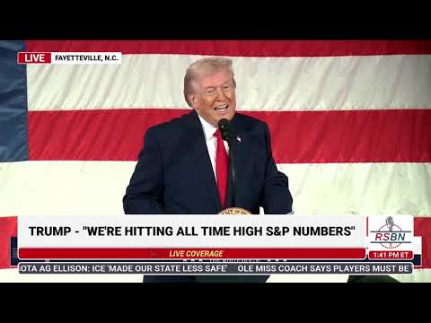 FULL SPEECH: President Trump and First Lady Melania Deliver Remarks at Fort Bragg – 02/13/26