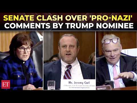 ‘Carl’s antisemitic comments are very real’: Senate showdown erupts as lawmakers grill Trump nominee