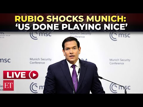 ‘We in America have NO INTEREST in being polite’: Marco Rubio Bluntly Tells Europe in Munich