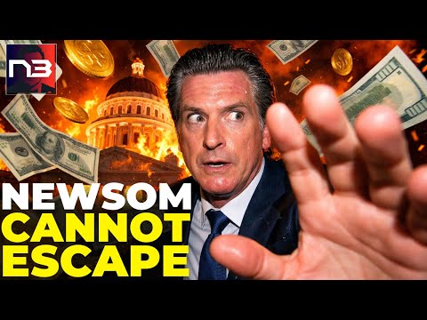 OMG: Newsom Was Overseas Trashing Trump When Something EXPLODED Back Home That Ends His Career