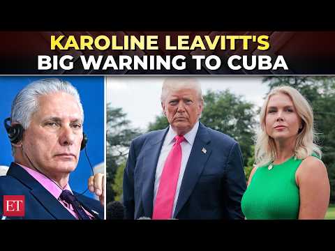 ‘Make big changes soon, else…’: White House’s Leavitt gives ‘best interest’ advice to Cuba