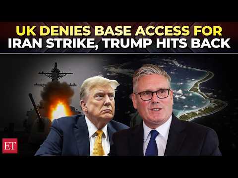 ‘You’re making a big mistake,’ Trump says after UK PM Starmer blocks RAF base use for Iran strike
