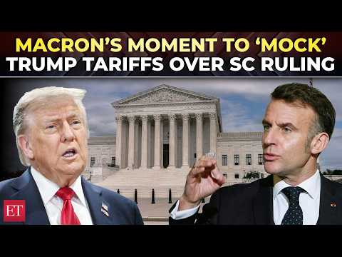‘Good to have checks & balances’: Macron’s swift dig at Trump over SCOTUS’ ruling against tariffs