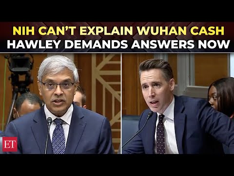 ‘You lied to us’: Hawley explodes at NIH Director over Wuhan lab funding, secret China ties and more