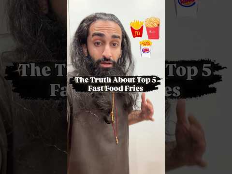 The Truth About Top 5 Fast Food Fries #frenchfries #fastfood