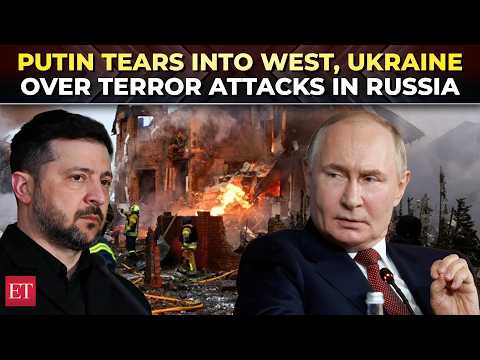 ‘Ukraine, western intel behind terror attacks in Russia’: Putin rips Zeleskyy & European allies