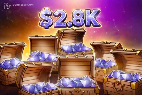 Ether accumulation data predicts rally to .8K, but there’s a catch