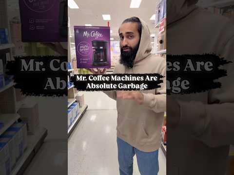 Mr Coffee Machines Are Absolute Garbage #coffee #coffeelover