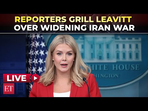 LIVE | White House press secy Karoline Leavitt briefs media as US-Israel war with Iran escalates