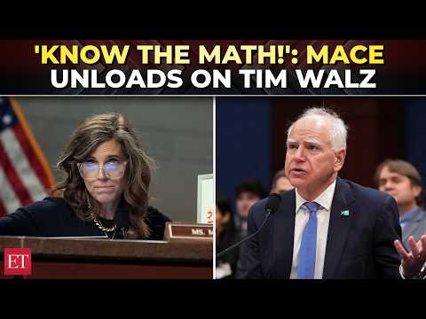 ‘I’m not here to be your prop!’: Nancy Mace’s BRUTAL CLASH with Minnesota Gov Walz over autism fraud
