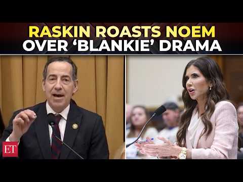‘Your special employee fired pilot mid-air’: Raskin jabs Noem amid Lewandowski ‘affair’ rumors