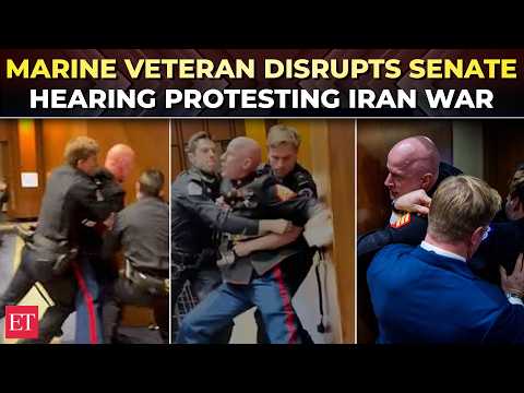‘No one wants to fight for Israel’: Marine veteran interrupts hearing, protests US role in Iran war
