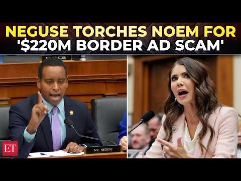 ‘Fraud with no accountability…’: Joe Neguse explodes at Kristi Noem over 0M border ad deal