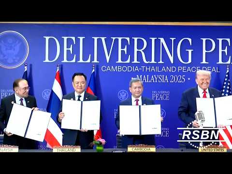WATCH: President Trump Holds Signing with Cambodian and Thai Prime Ministers – 3/7/26