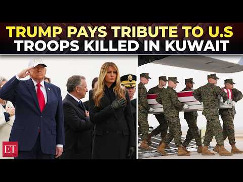 Trump attends solemn Dover ceremony to honor 6 U.S. soldiers killed in Kuwait |  Operation Epic Fury