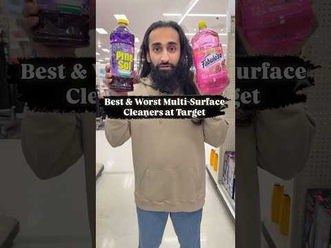 Best & Worst Multi-Surface Cleaners at Target #cleaning #target