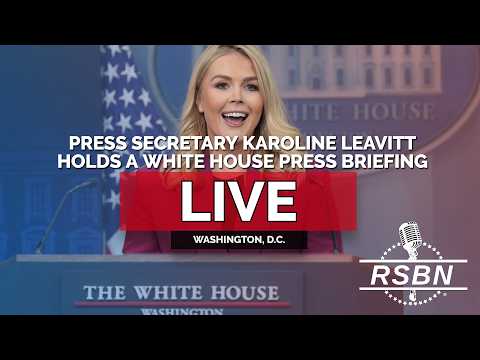 LIVE REPLAY: White House Press Secretary Karoline Leavitt Holds a Press Briefing – 03/10/26