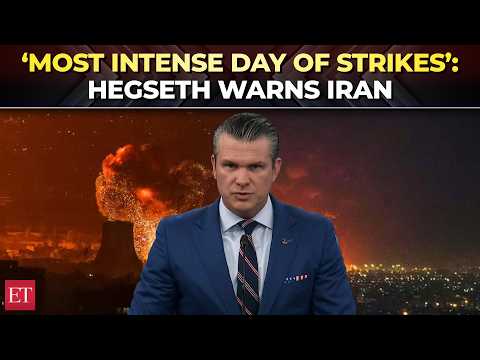 ‘We are winning’: Pentagon chief Hegseth says Tuesday will be ‘most intense day’ of strikes on Iran