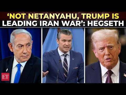 ‘US is leading war, not Israel’: Hegseth shuts down journo’s claim of ‘Bibi profiting off Trump’