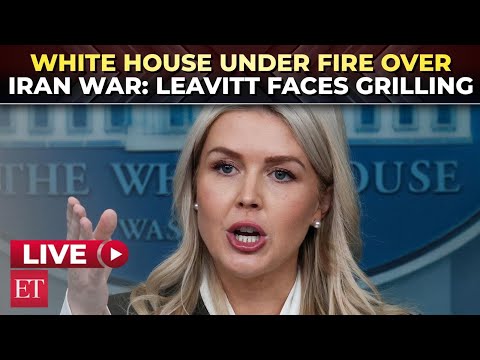 LIVE: ‘When will war end’?: Leavitt faces heat from media as US set to intensify strikes on Iran