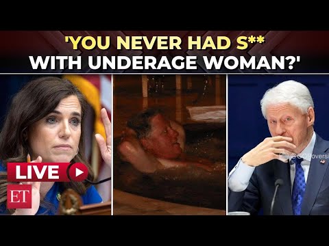 ‘I didn’t know my bath tub photo…’: Bill Clinton shakes and laughs during Epstein deposition
