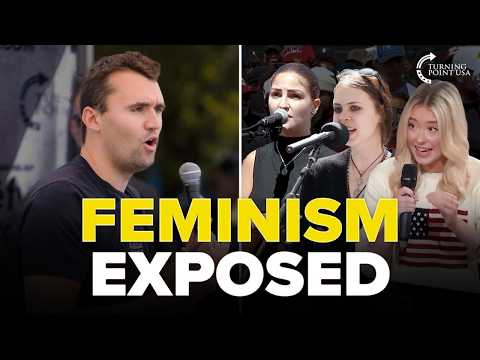 Charlie Kirk Exposes the Flaws of Modern Feminism 🔥 | Debate Compilation