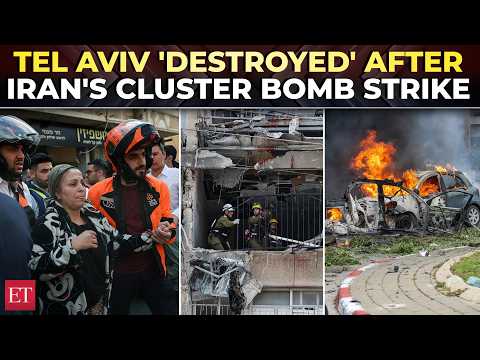 Israel wakes to destruction after Iranian missile barrage: Craters, burnt cars and panic across city