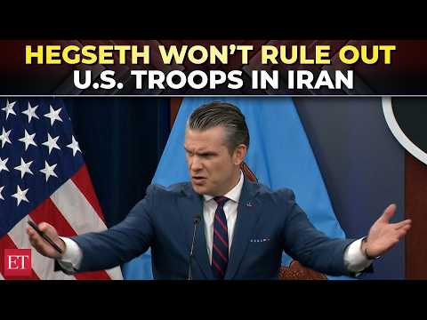 ‘I won’t tell you, press or the enemy…’: Hegseth SNAPS at reporter over ‘US troops in Iran’ question
