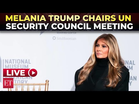 Melania Trump LIVE | US First Lady chairs UN Security Council meeting