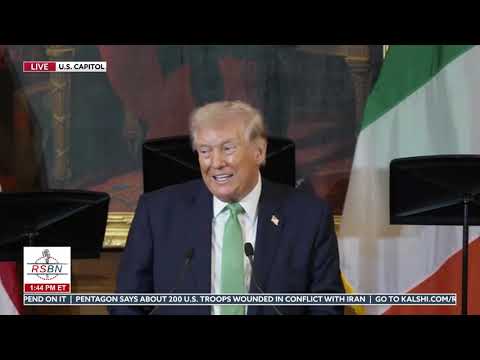 FULL SPEECH: President Trump Speaks at the Friends of Ireland Luncheon – 03/17/26