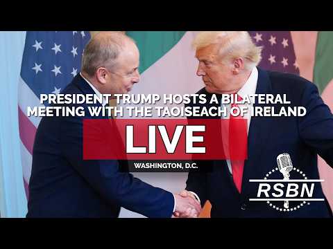 LIVE REPLAY: President Trump Holds a Bilateral Meeting with the Taoiseach of Ireland – 03/17/26