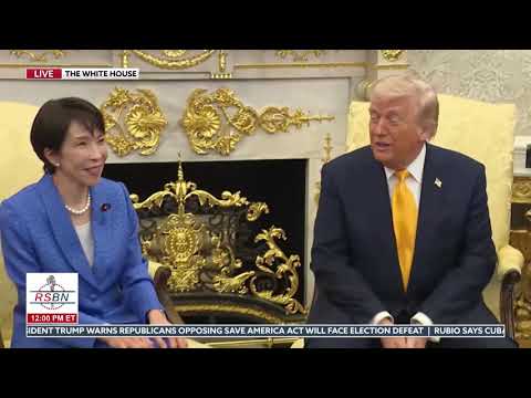 FULL EVENT: President Trumps Hosts a Bilateral Meeting with Japan’s Prime Minister – 03/19/26